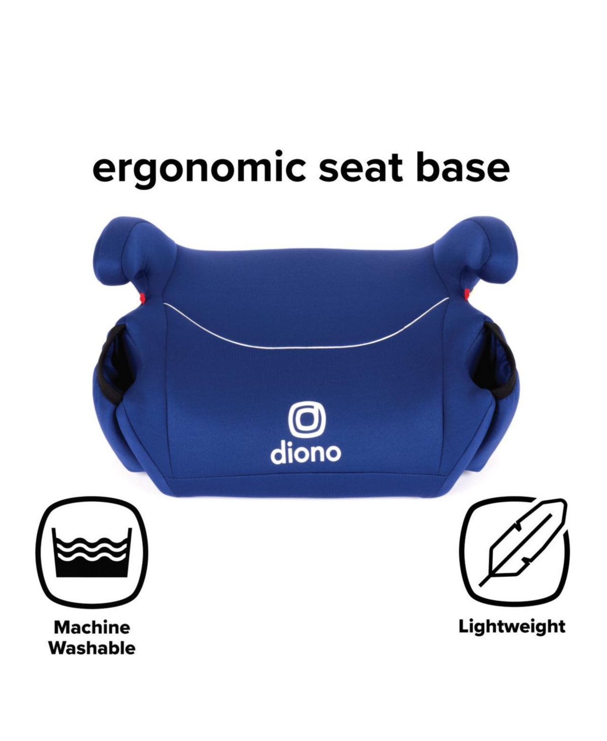 Diono Toddler Solana - Pack of 2 Backless Booster Car Seats -blue
