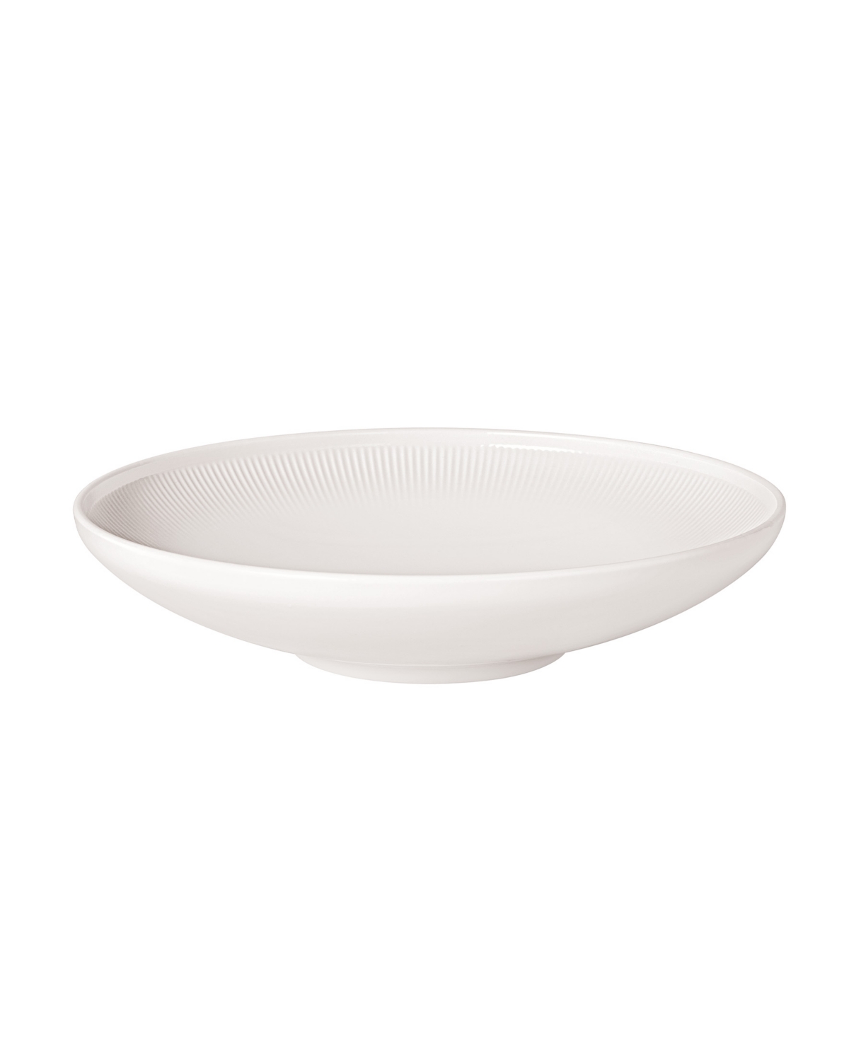 Afina Deep Coupe Plate - White