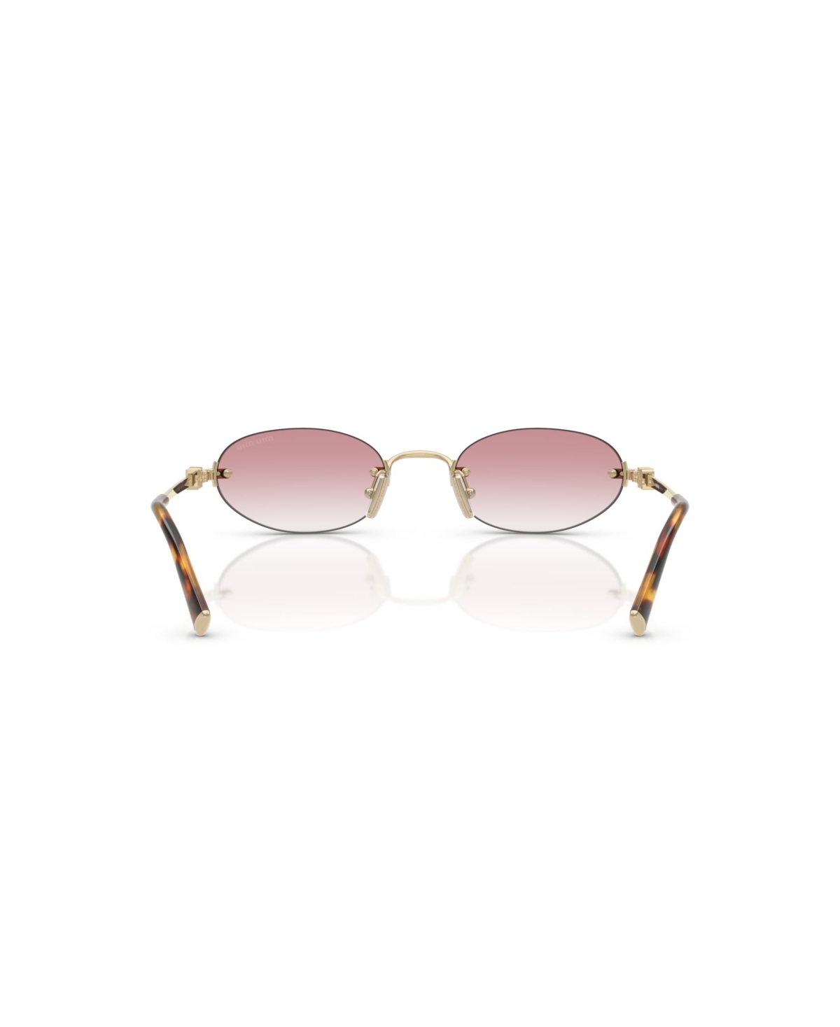 Miu Miu Oval-frame Sunglasses
