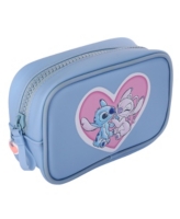 Disney Stitch & Angel Camera Bag Shaped Cosmetic Bag for Travel - Blue, pink