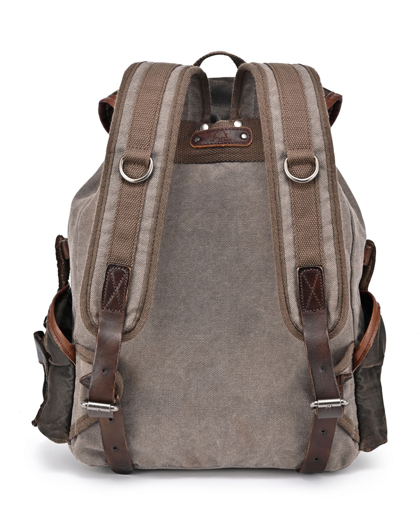 Рюкзак TSD BRAND Tapa Canvas, цвет: Серый — фото 4