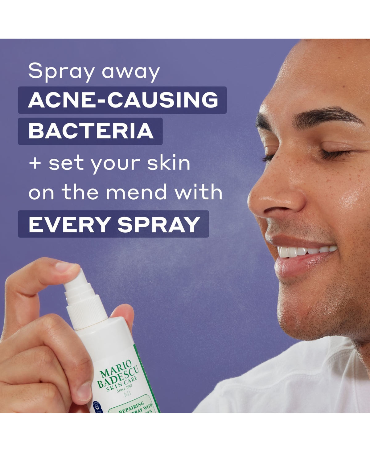 Mario Badescu Repairing Facial Spray With Hypochlorous Acid, 4 Oz. In No Color