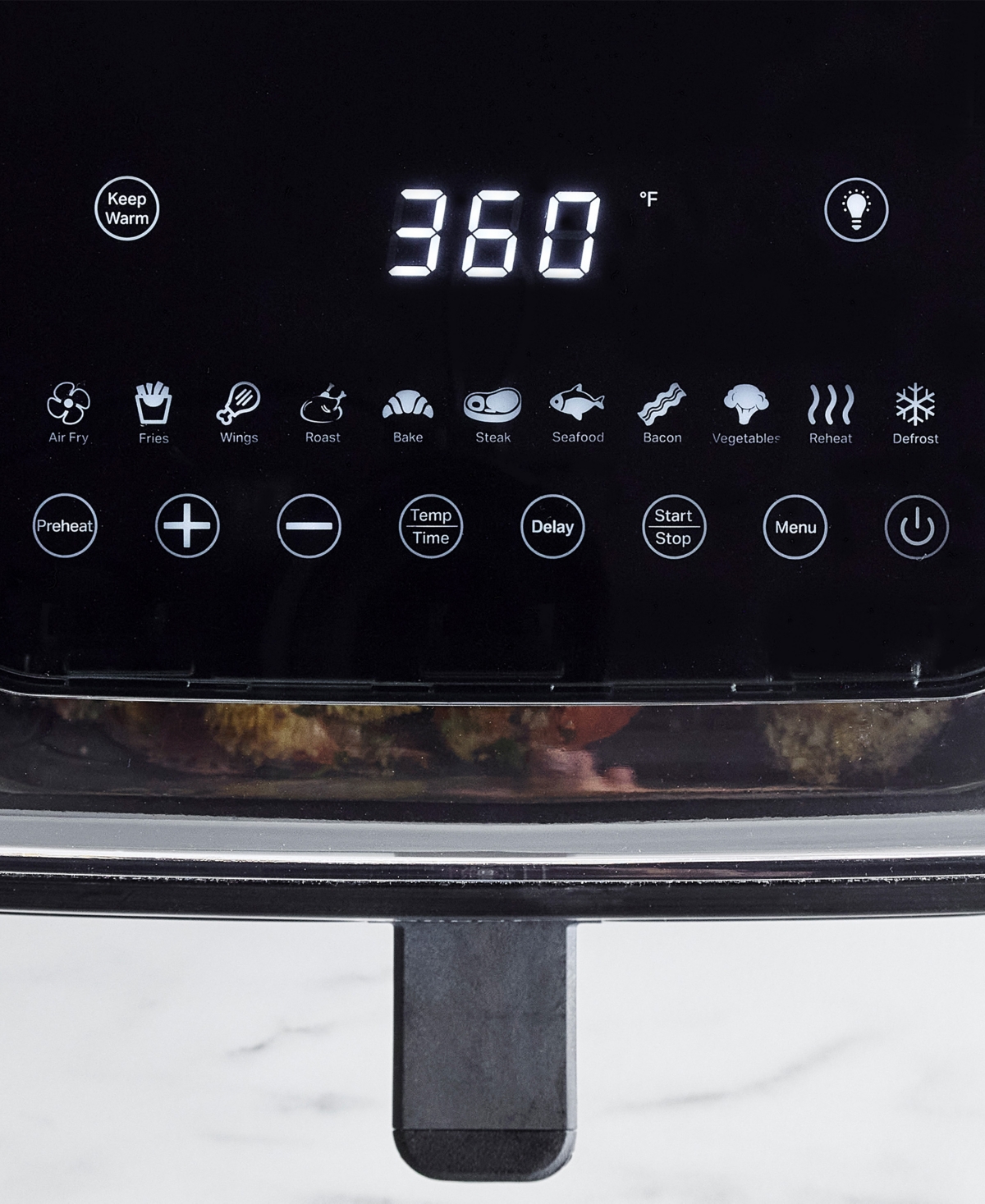 GREENPAN BISTRO 7 QUART 360° CLEAR VIEW AIR FRYER 
