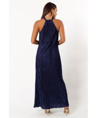 Women's Melody Plisse Halter Maxi Dress
