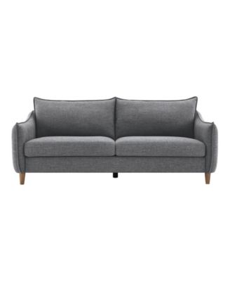 85" Lacy Chenille Slope Arm Sofa