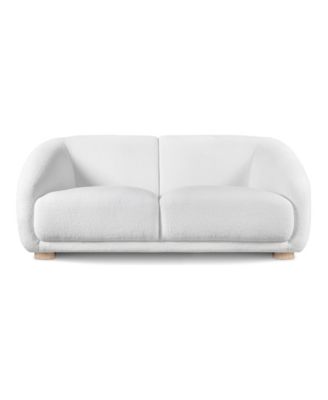68" Waxley Chenille 2-Seater Slope Arm Loveseat