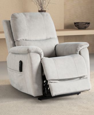 36" Moonrise Artificial Leather Power Recliner Lift Chair