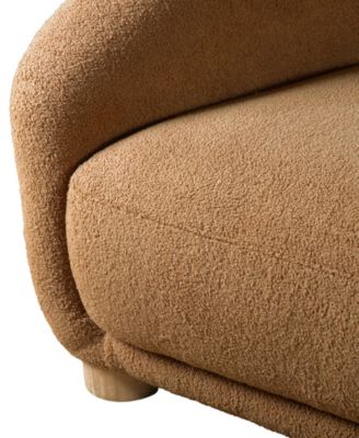 42" Waxley Chemille Sloped Arm Chair