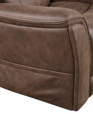 39" Leafstorm Artificial Leather Power Recliner Lift Chair