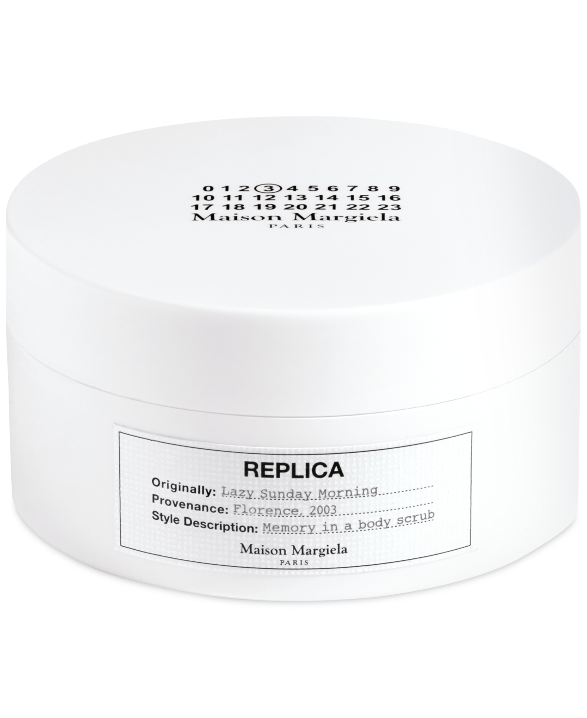 Maison Margiela Replica Lazy Sunday Morning Body Scrub, 6.7 Oz. In No Color