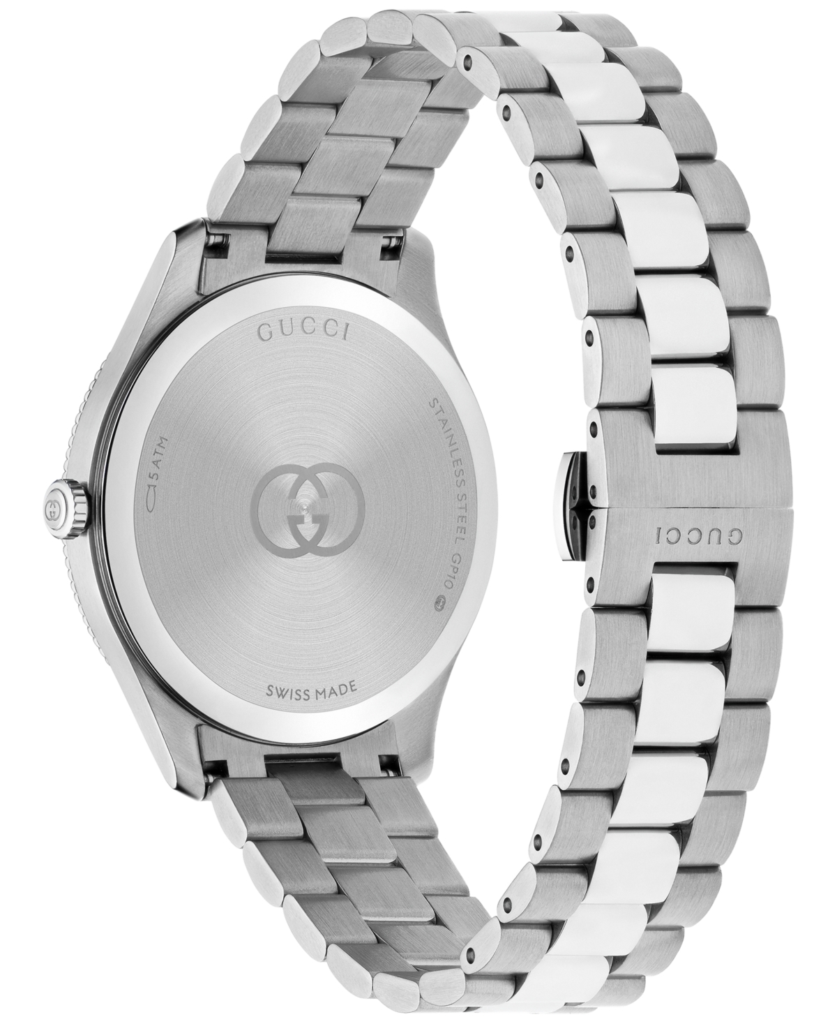 Shop Gucci Women's Swiss G-timeless Stainless Steel Bracelet Watch 38mm In Silver