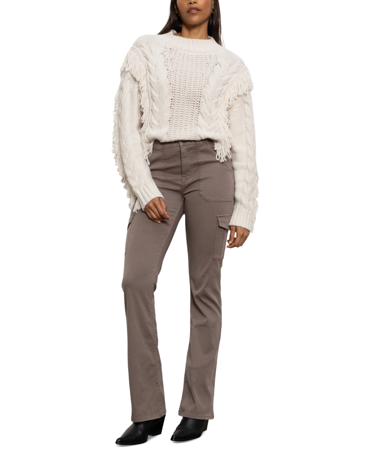 Sanctuary Women's Sculpted Hayden Mid-Rise Bootcut Jeans