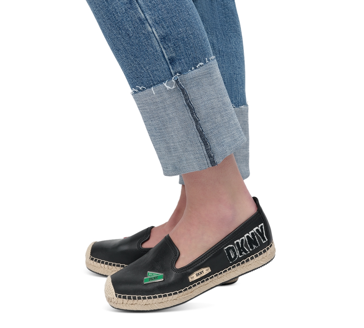 DKNY JEANS WOMEN'S HIGH-RISE CLASSIC STRAIGHT-LEG JEANS 