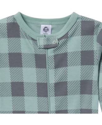 Baby Boys' Snug Fit Footed Sleep & Play, 2-Pack, Desert Animals