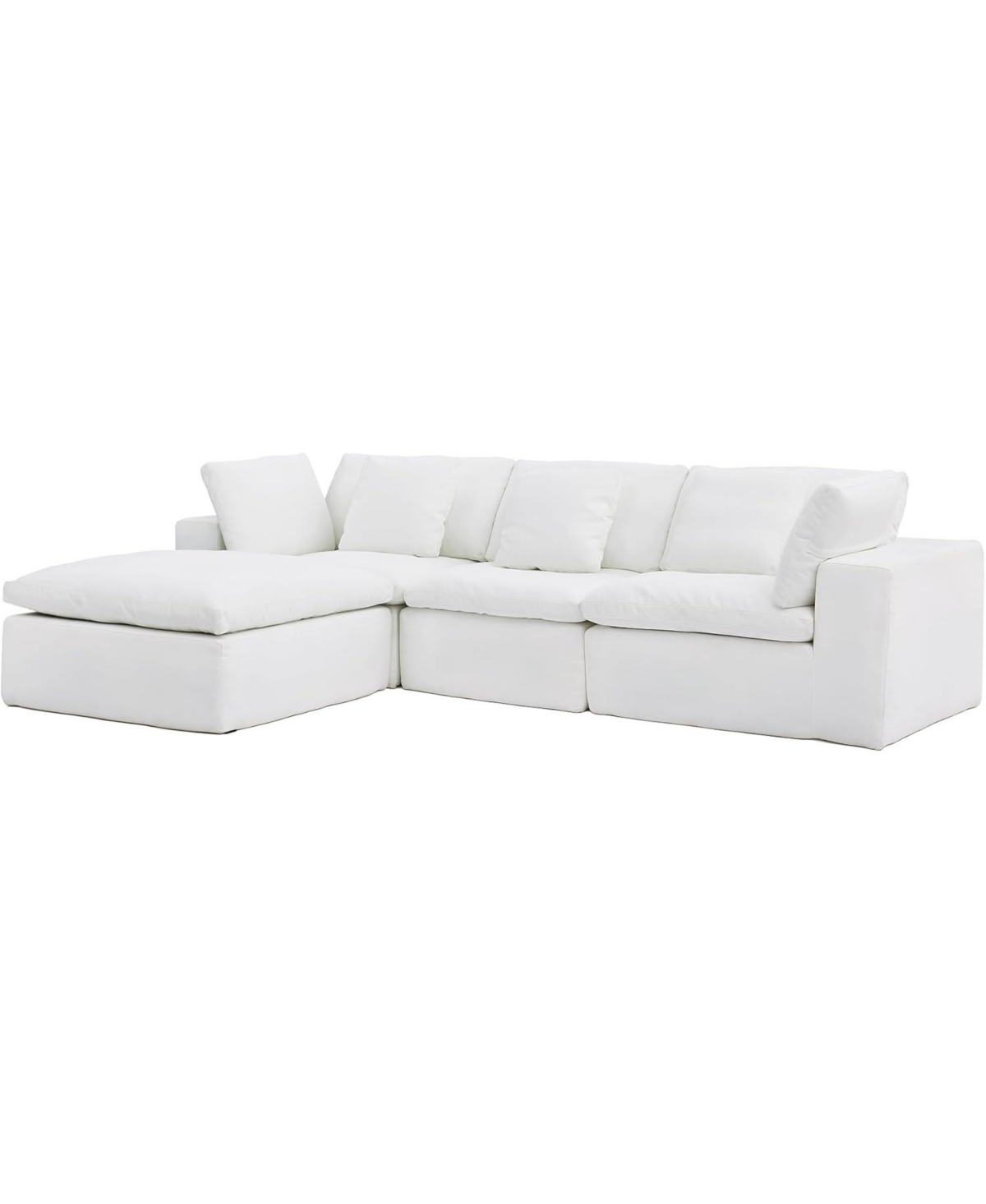 Tribesigns Modern Modular Sectional Sofa, 118
