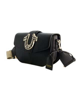 Shoulder Bag with Signature Logo Accent