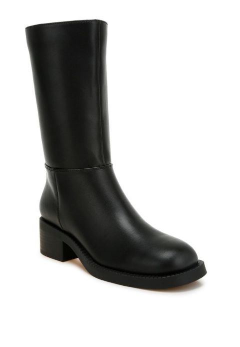 Женские ботинки London Rag Soora Block Heel Calf, цвет: Чёрный