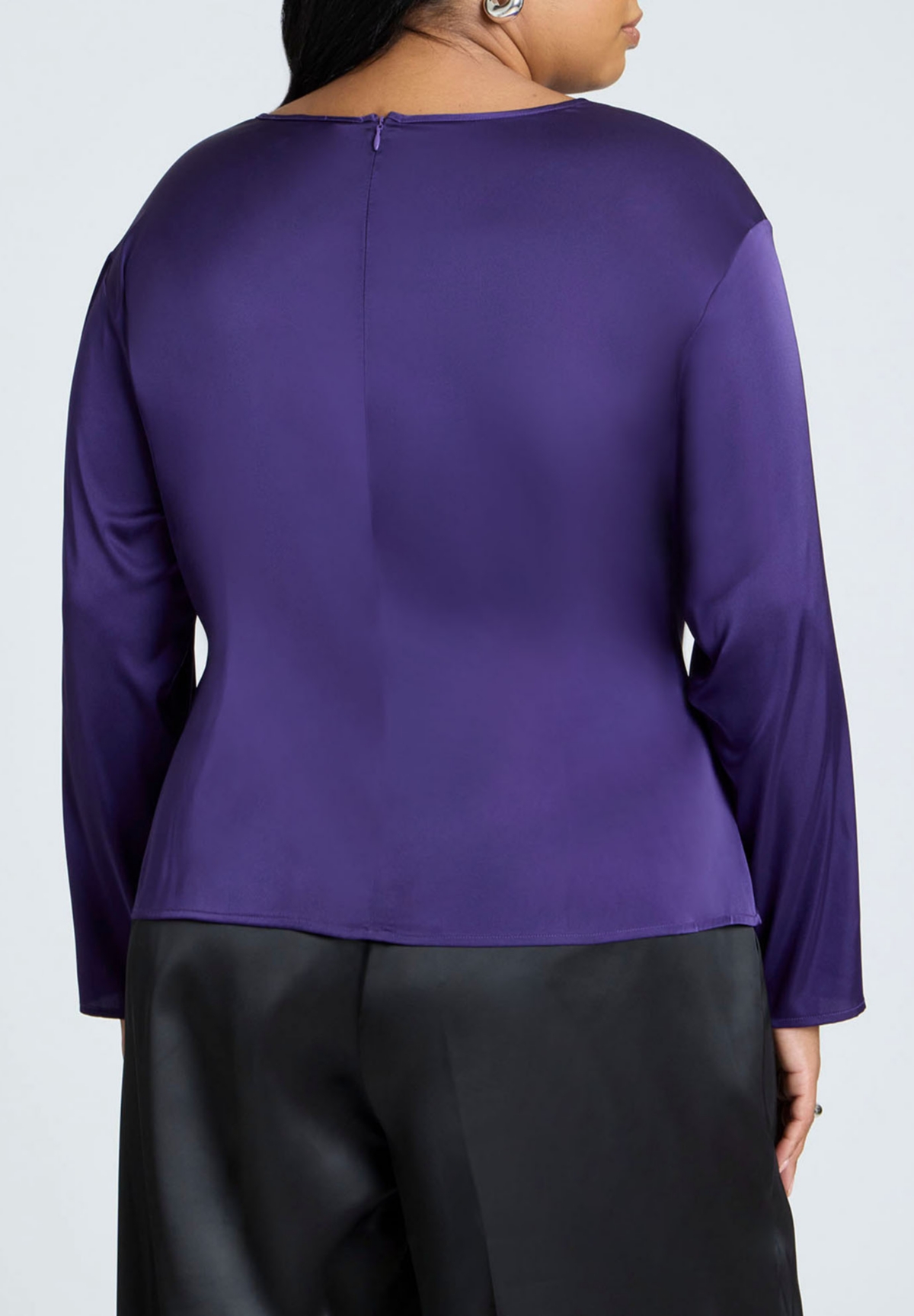 Eloquii Plus Size Shirred Body Top