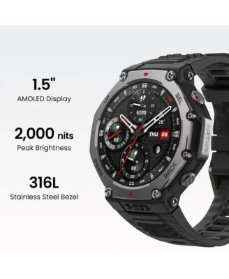 T-Rex 3 Smart Watch - Onyx