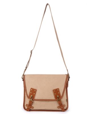 Dolphin Canvas Messenger Bag