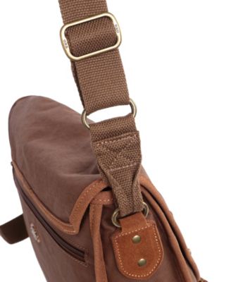 Dolphin Canvas Messenger Bag