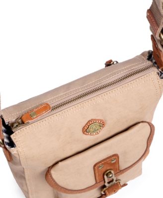 Dolphin Canvas Crossbody Bag