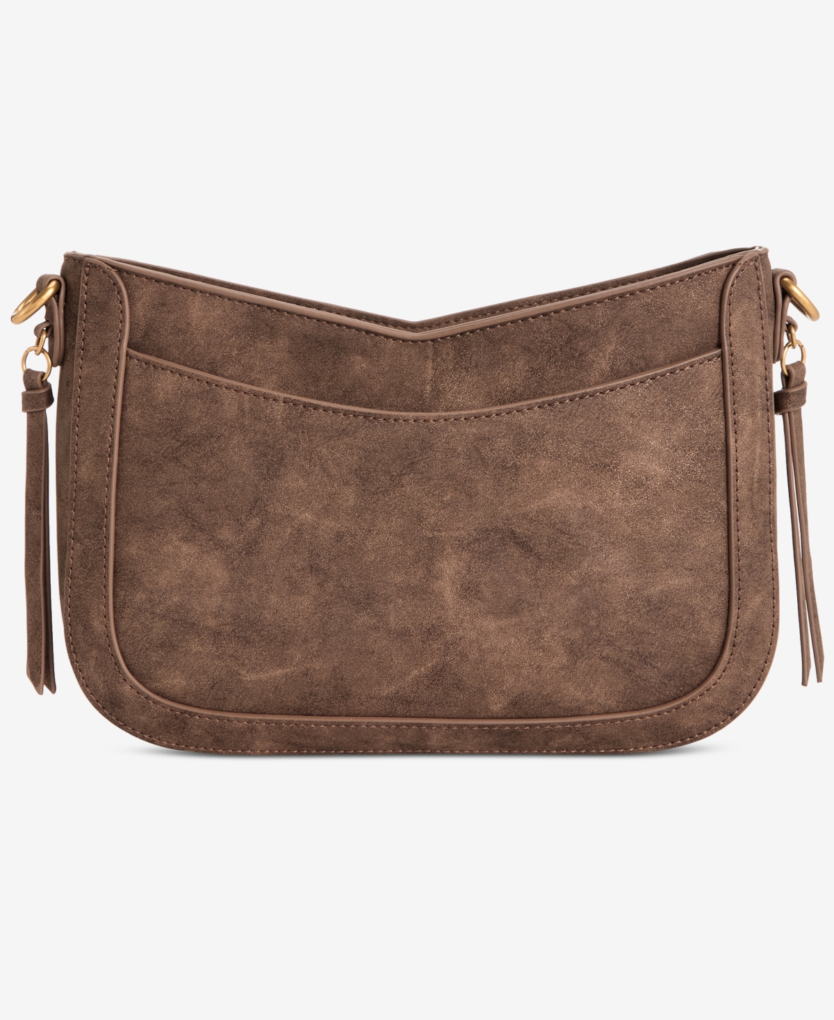Style & Co Feed Crossbody, Exclusively At Macy's In Mtl Chocol