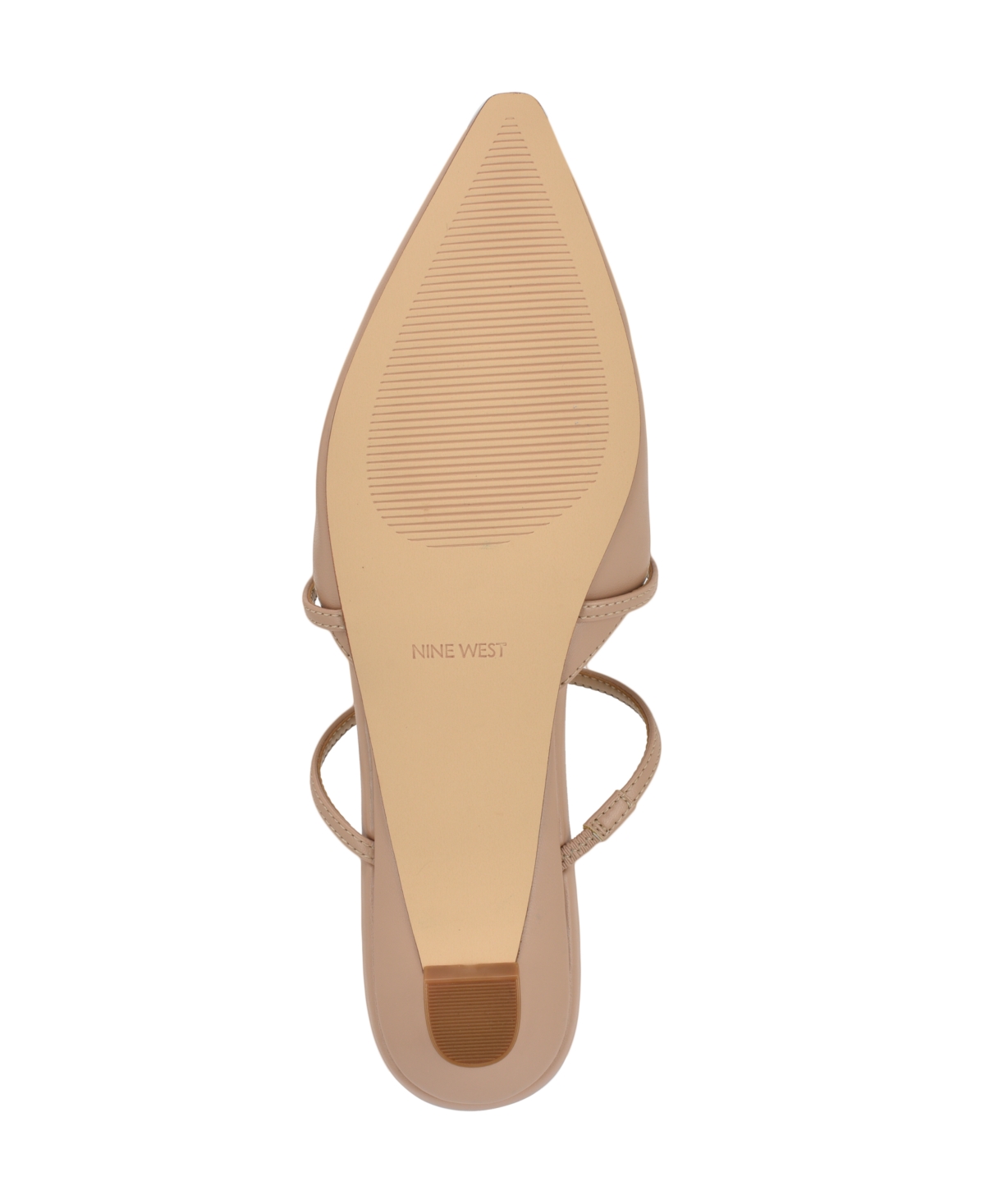 Shop Nine West Women's Paoly Caged Slip-on Mule Flats In Light Natural