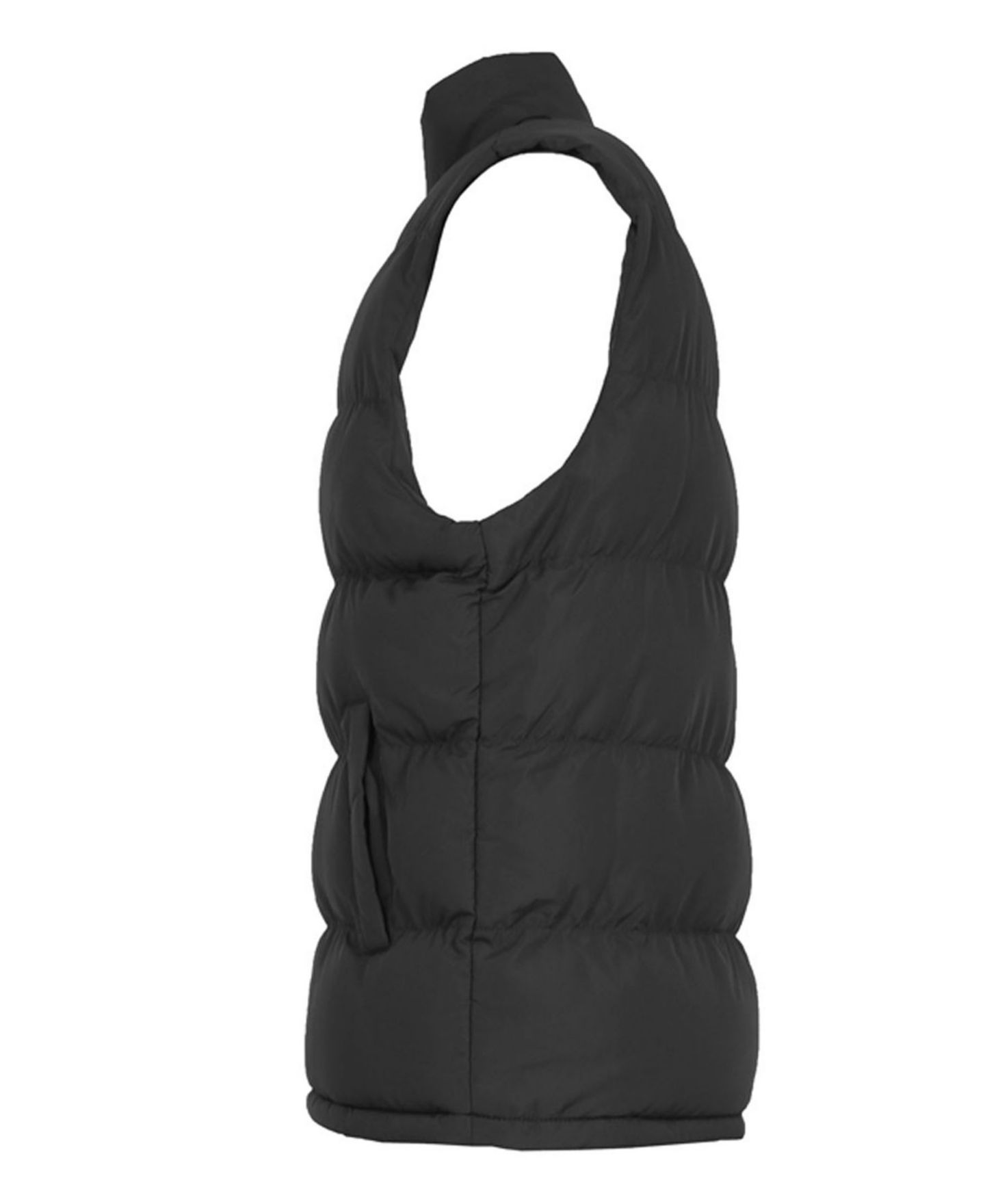 Мужской жилет Spire By Galaxy Modern Fit Heavyweight Puffer Bubble Vest, цвет: Чёрный — фото 3