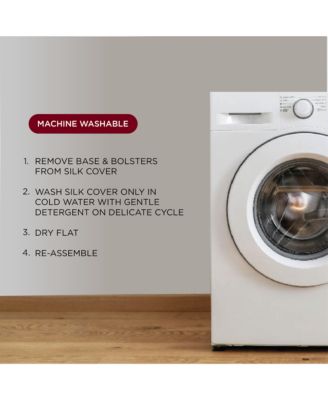 Calming Dog Bed with Mulberry Silk – Soft, Washable & Hypoallergenic