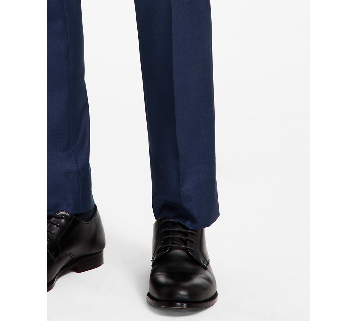 Brooks Brothers B By  Men's Pinstriped Wool-blend Stretch Classic-fit Suit Separates Pant In Blue