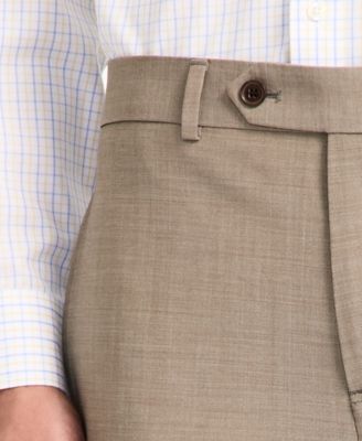 Men's Wool-Blend Stretch Classic-Fit Suit Separates Pant 