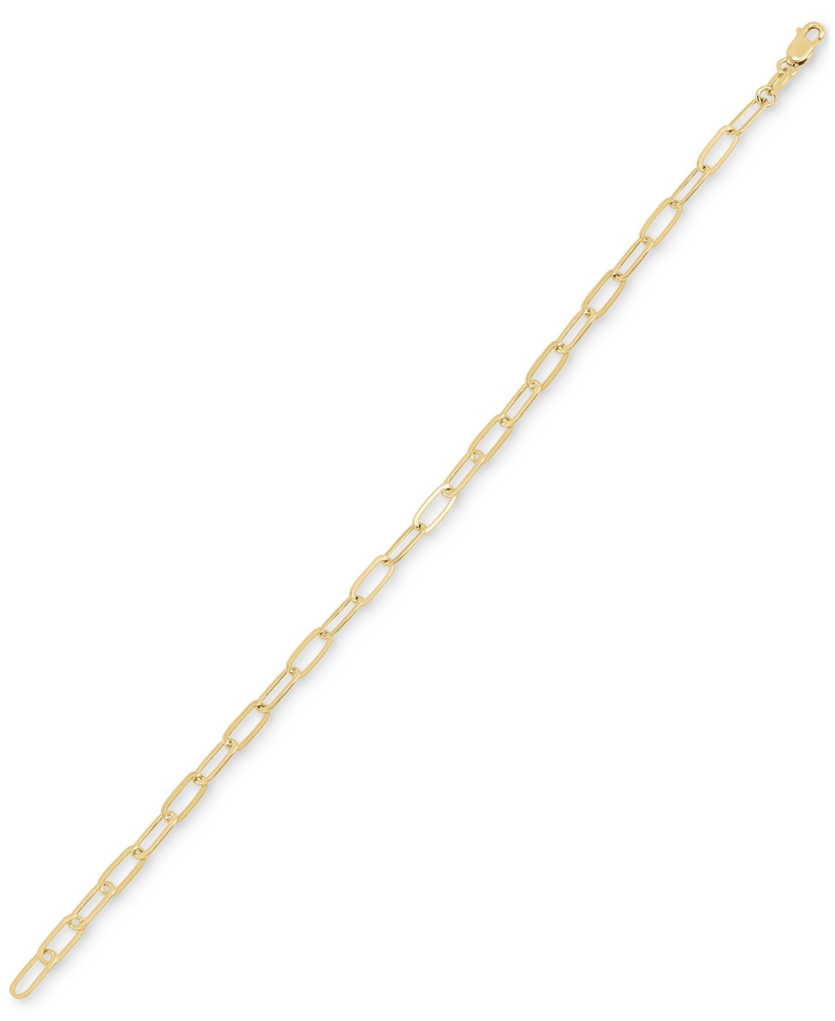Giani Bernini 2-pc. Set Paperclip Link Chain Necklace & Matching Bracelet, Created For Macy's In Gold Over Silver