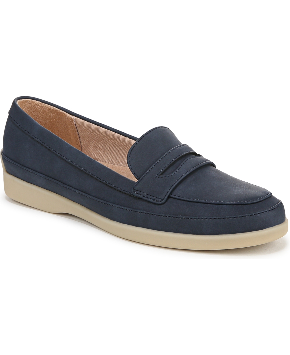 LIFESTRIDE WOMEN'S MALTA ROUND TOE PENNY LOAFERS 