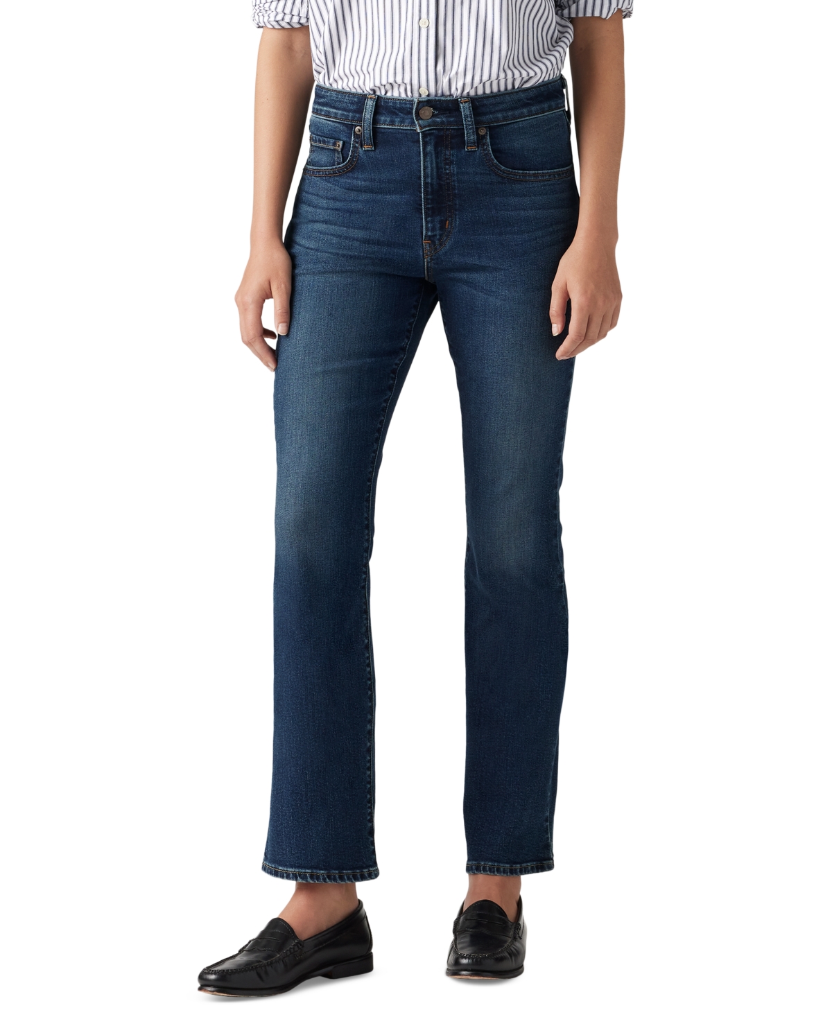 Shop Levi's Women's 725 High-rise Kick Boot Jeans In Missed Call