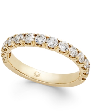 image of Pave Diamond Band Ring (1 ct. t.w.) in 14k Gold, Rose Gold or White Gold
