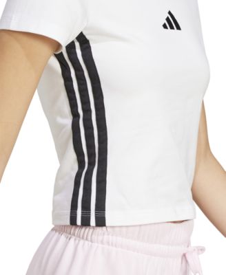 Women's Essentials Slim-Fit Short-Sleeve Baby T-Shirt