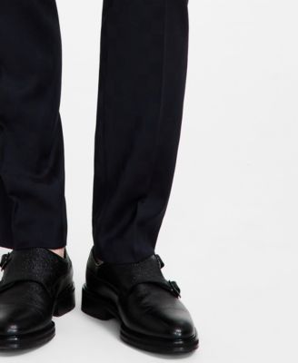 Men's Modern-Fit Wool Blend Suit Pants