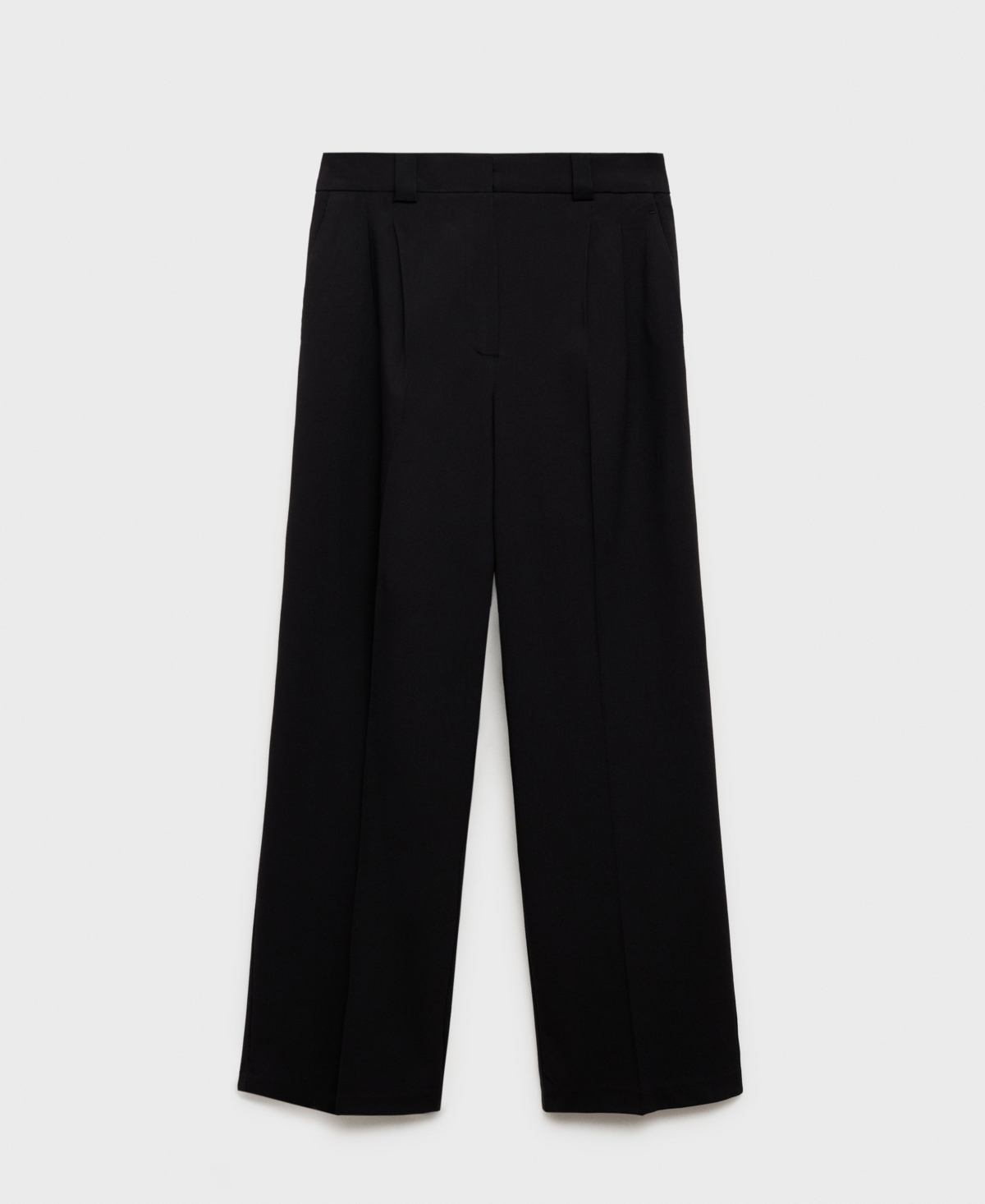 Mango Women's Pleated Straight-Fit Pants