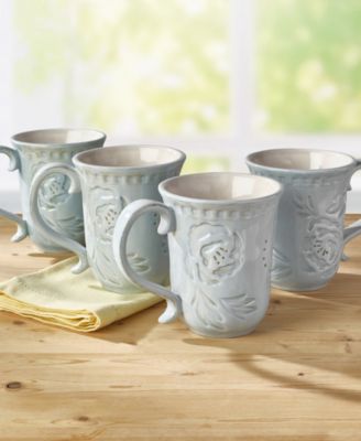 Toulouse Mugs, Set of 4