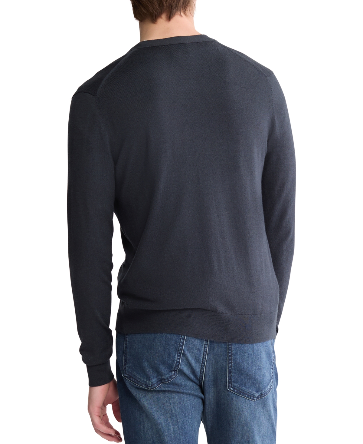CALVIN KLEIN MEN'S REGULAR-FIT V-NECK CARDIGAN 