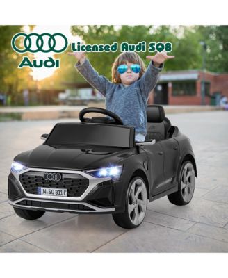 12V Kids Ride On Car w/Remote Control 4 Wheels Suspension 3 Speeds LED Headlight