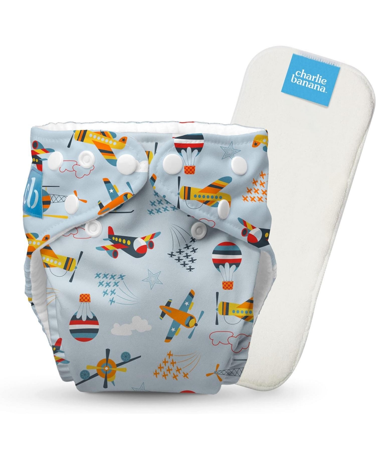 Charlie Banana 1 Pack - Reusable Cloth Diaper One Size