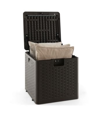 31Gallon All Weather Storage Container with Lockable Lid-S