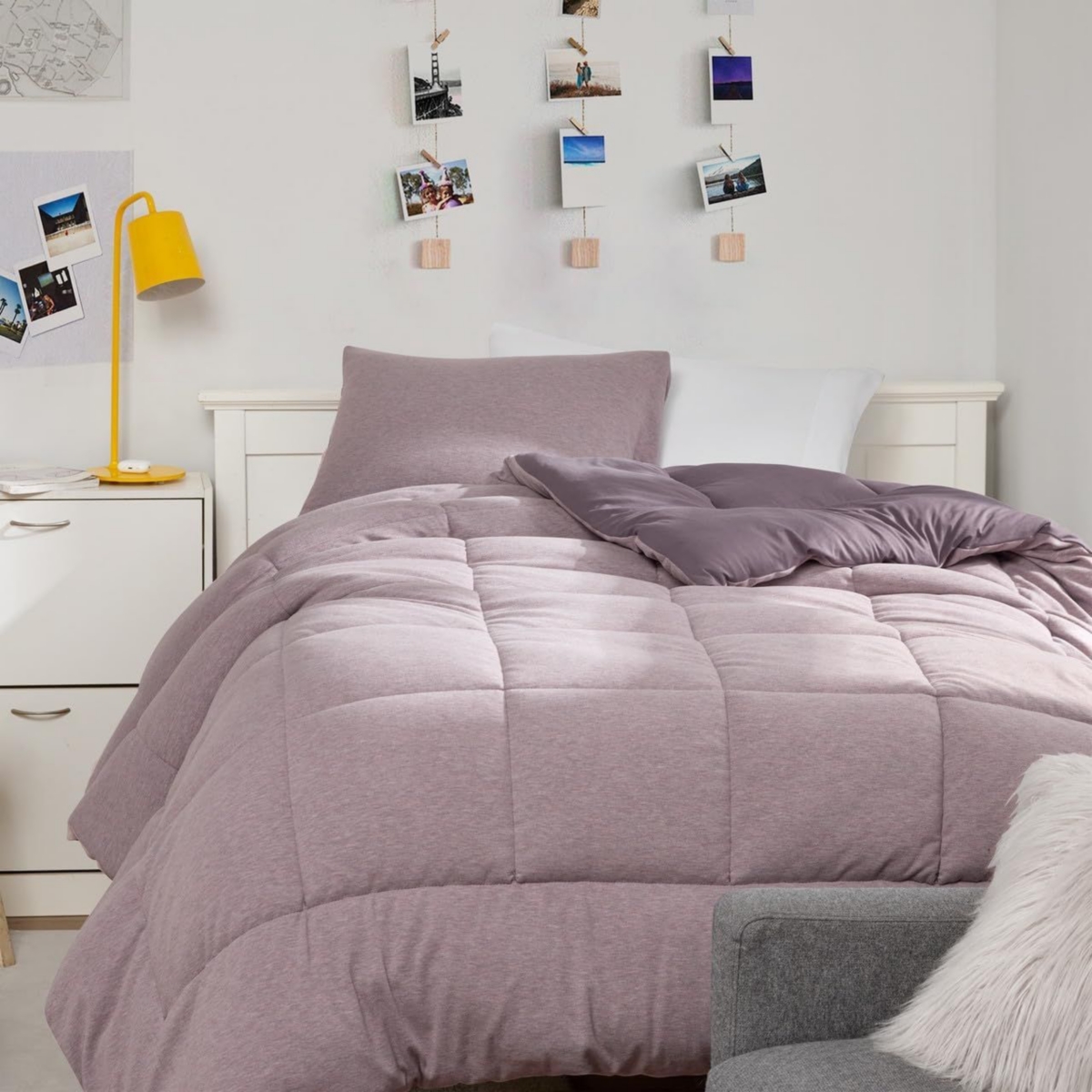 Coma Inducer Coma Livin Oversized Comforter -- Purple sunset pink