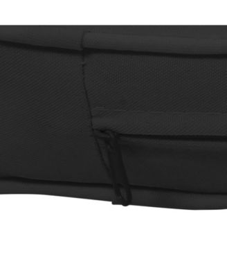 5 Pieces Patio Rattan Furniture with 2 Ottomans and Tempered Glass Table