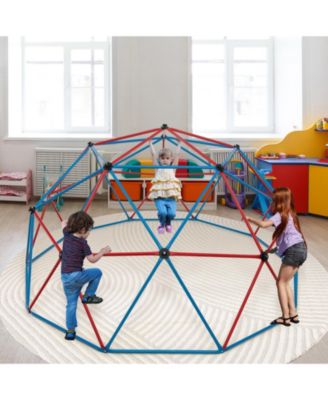 10 Feet Dome Climber with Swing and 800 Lbs Load Capacity