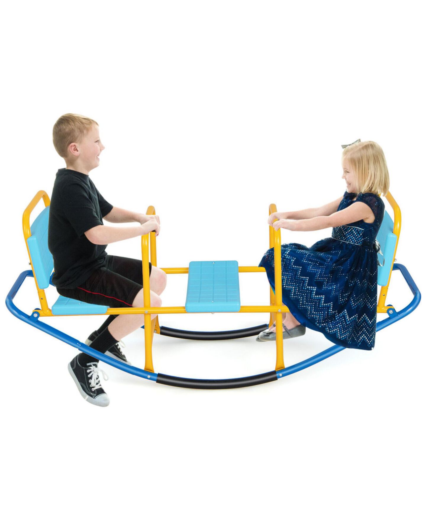 Детская игрушка GOUUN Outdoor Kids Seesaw Swivel Teeter for 3 to 8 Years Old, цвет: Синий — фото 2