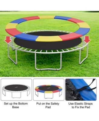 14 Feet Waterproof and Tear-Resistant Universal Trampoline Safety Pad Spring Cover