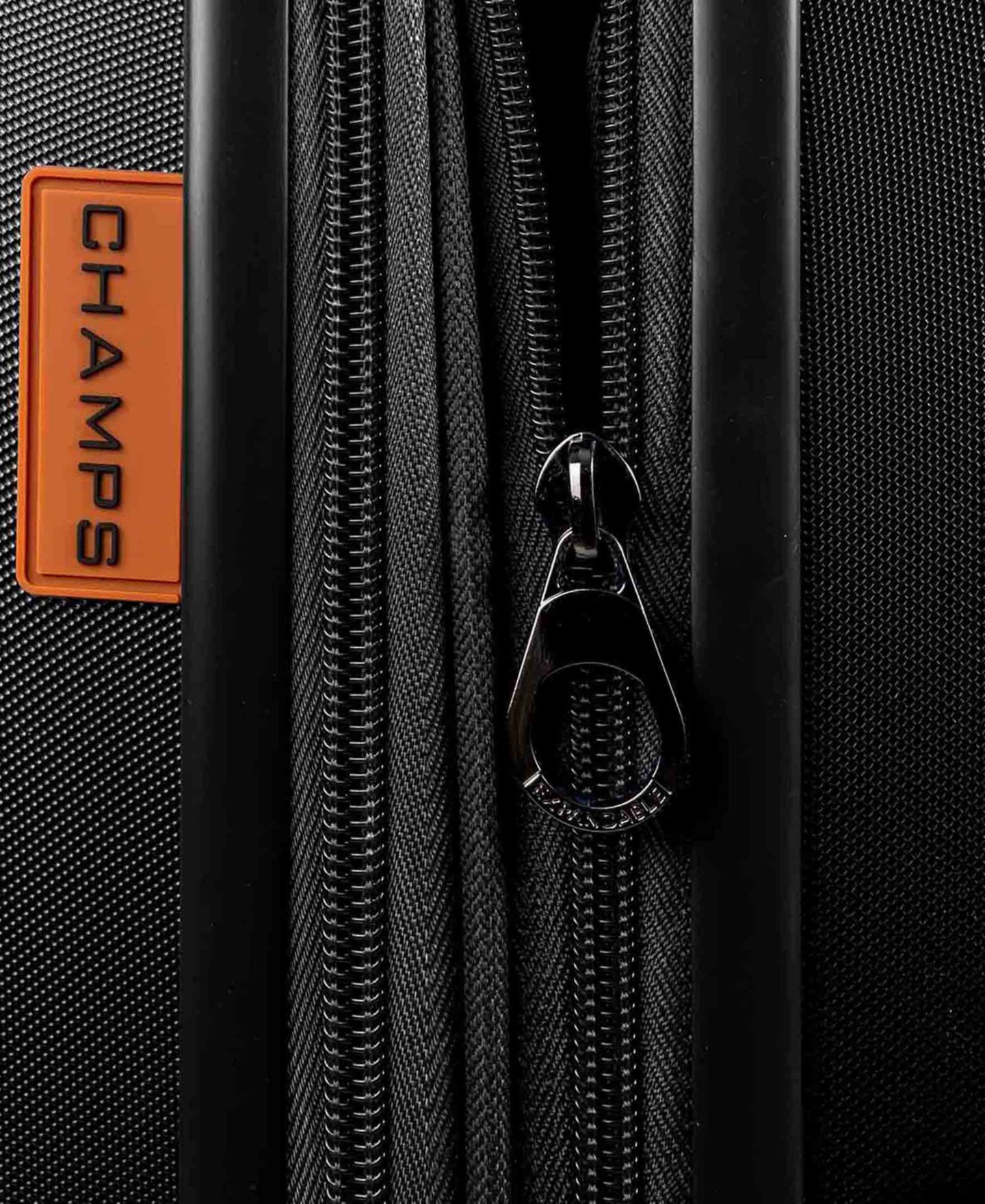 Чемодан CHAMPS 20" Vintage II Collection Carry-on Luggage, цвет: Чёрный — фото 5